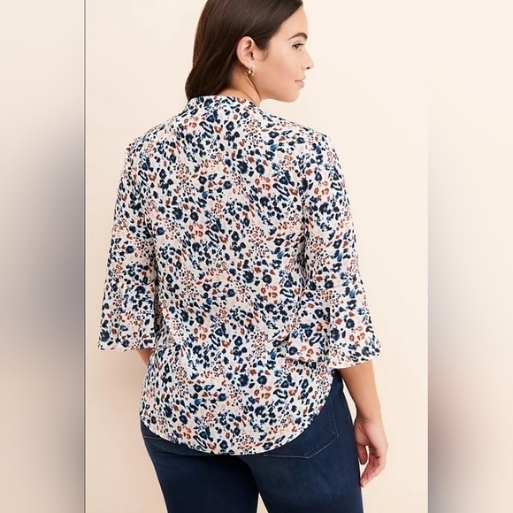 ASTR The Label Leopard Print Blouse L - Picture 2 of 9